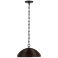 Emerson 16" Pendant | Bronze | Espresso Rattan Shade