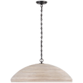 Emerson 29" Pendant | Bronze | Ash Rattan Shade