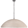 Emerson 42" Pendant | Bronze | Ash Rattan Shade