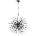 Lys 31" Chandelier | Bronze and Alabaster