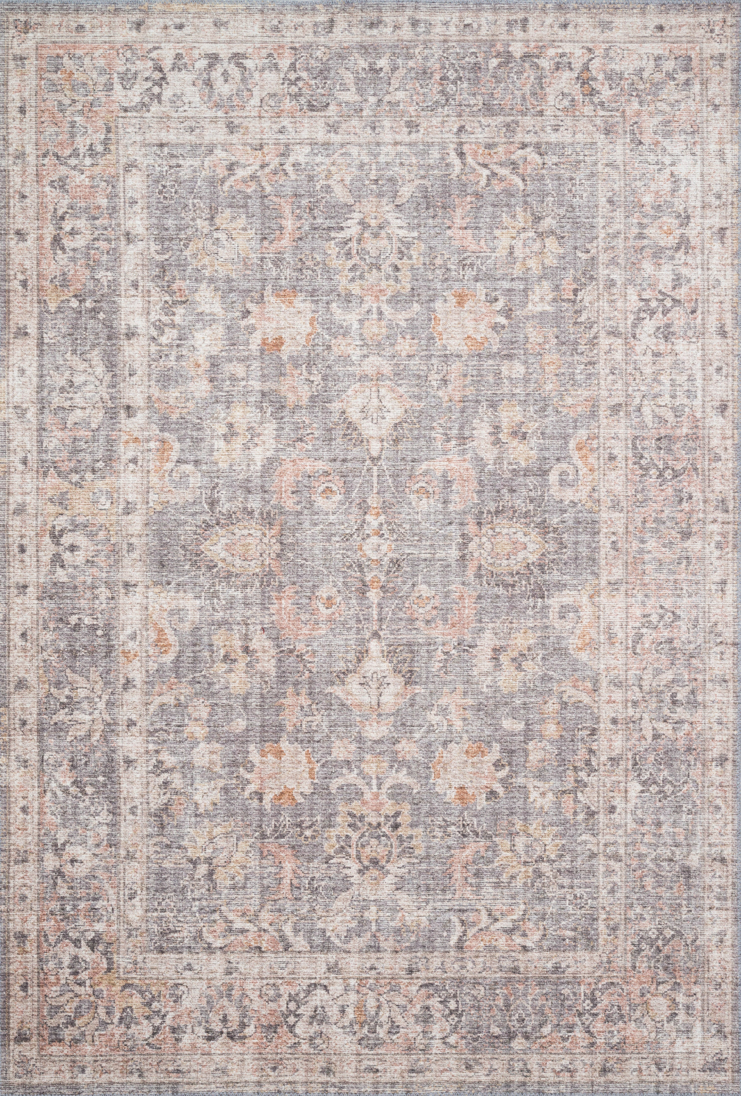 Loloi II | Skye Collection | Grey / Apricot | SKY-01