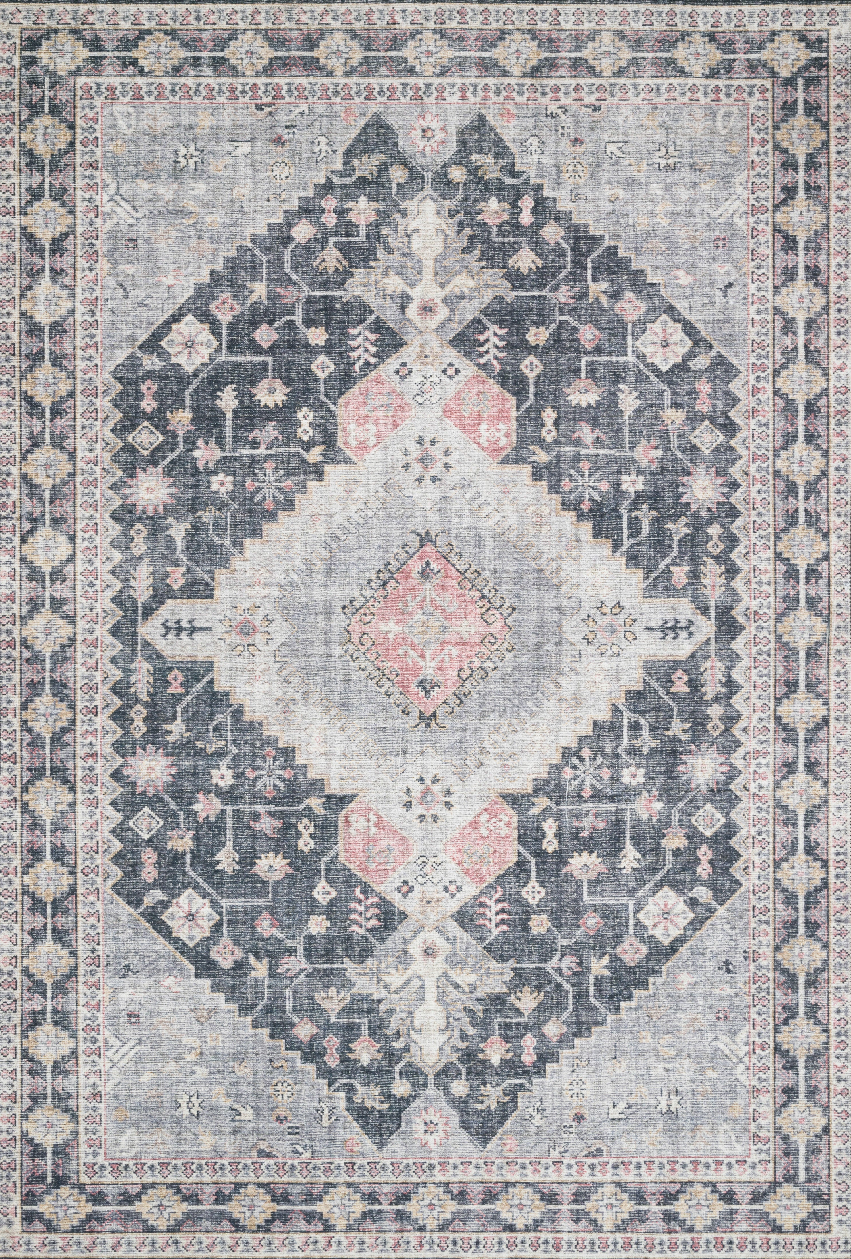 Loloi II | Skye Collection | Charcoal / Multi | SKY-02