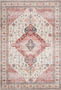 Loloi II | Skye Collection | Ivory / Berry | SKY-02