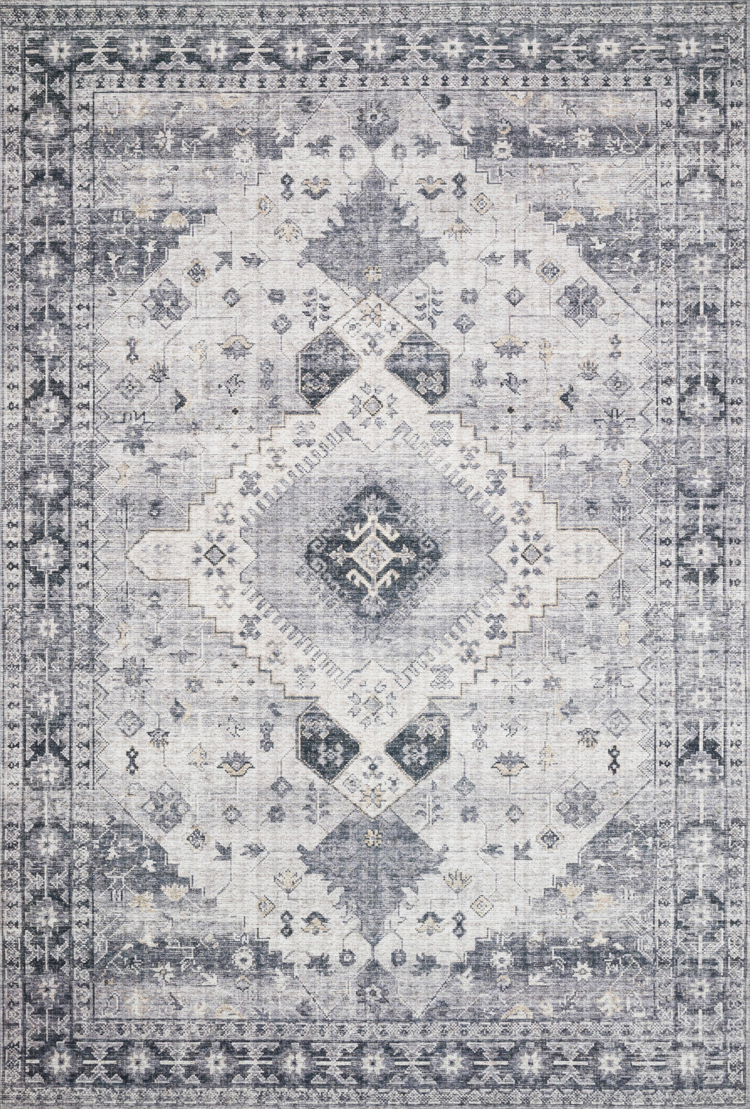Loloi II | Skye Collection | Silver / Grey | SKY-02