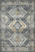Loloi II | Skye Collection | Graphite / Silver | SKY-09