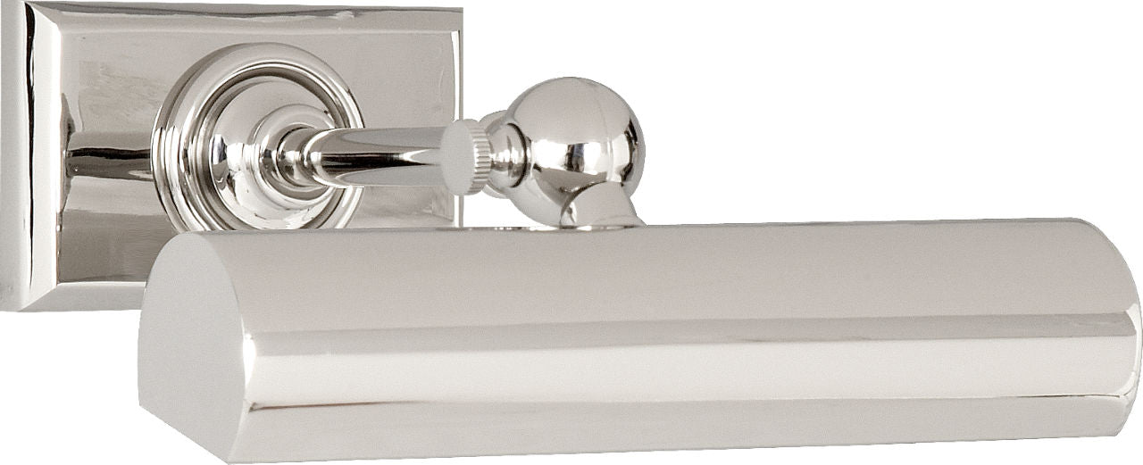 8" Cabinet Maker's Picture Light | Polished Nickel