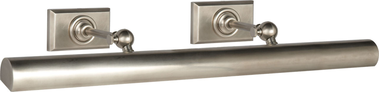 24" Cabinet Maker's Picture Light | Antique Nickel