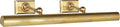 24" Cabinet Maker's Picture Light | Hand-Rubbed Antique Brass