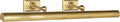 30" Cabinet Maker's Picture Light | Hand-Rubbed Antique Brass
