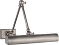 Cabinet Maker 12" Double Library Light | Antique Nickel