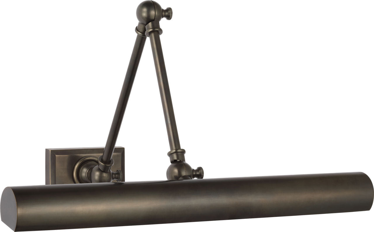 Cabinet Maker 18" Double Library Light | Bronze