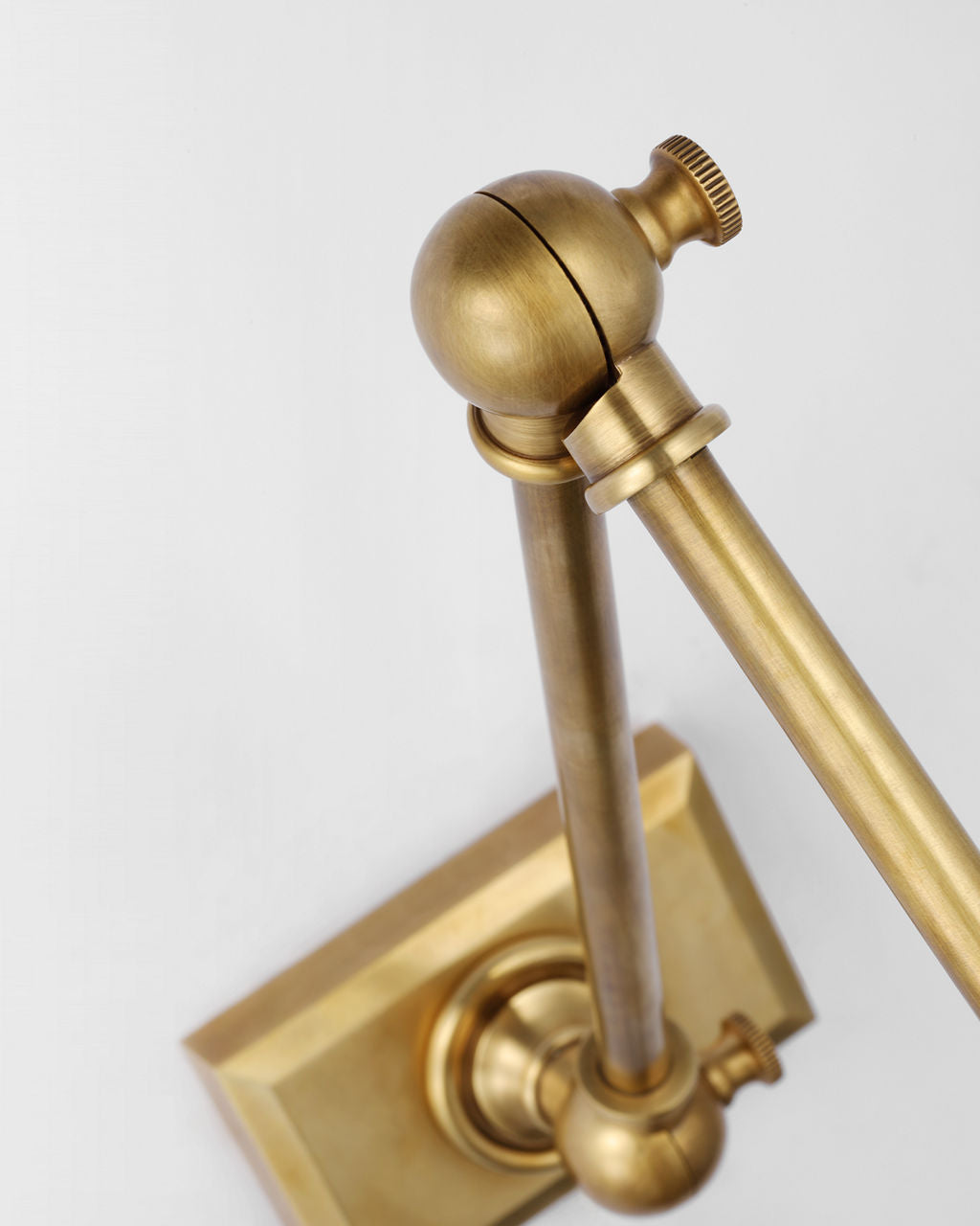 Cabinet Maker 18" Double Library Light | Hand-Rubbed Antique Brass
