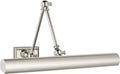 Cabinet Maker 18" Double Library Light | Polished Nickel