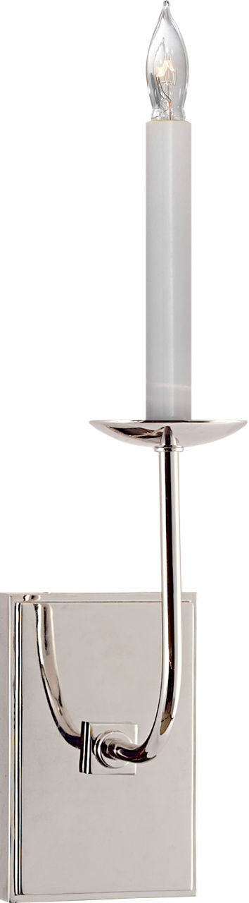 TT Single Sconce | Polished Nickel
