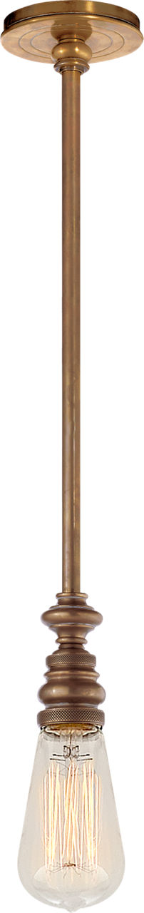 Boston Pendant | Hand-Rubbed Antique Brass