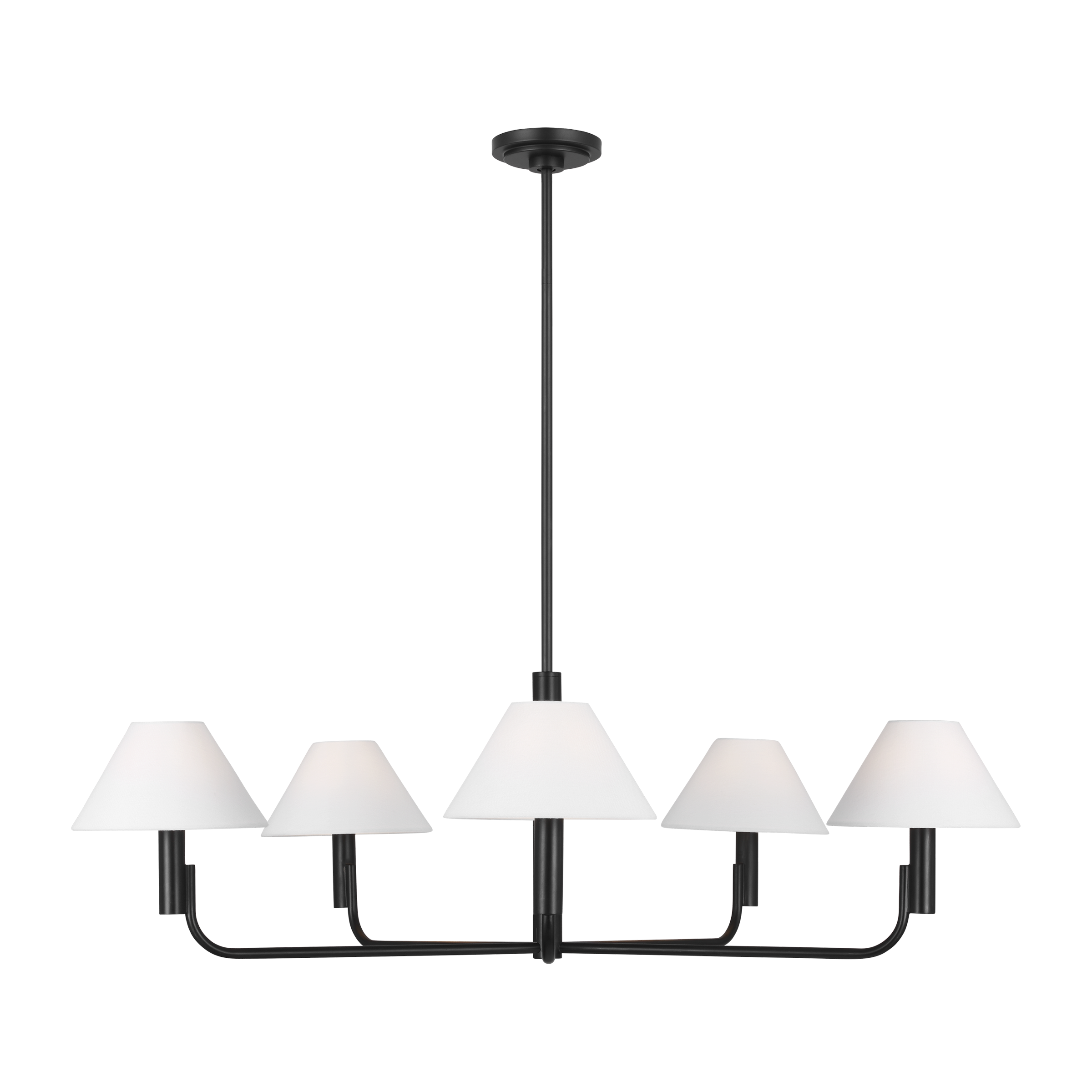 Colfax Large Chandelier Aged Iron