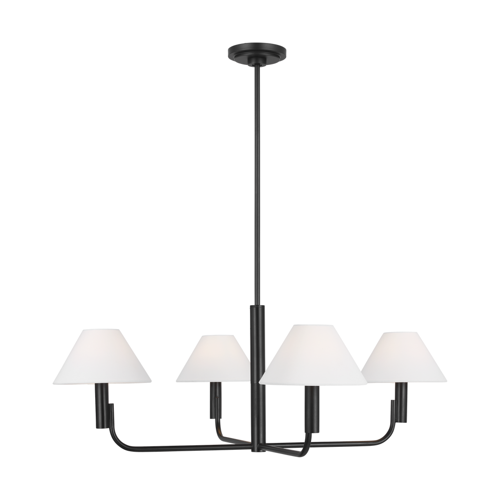 Colfax Mediium Chandelier Aged Iron