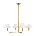 Colfax Medium Chandelier Burnished Brass