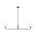 Colfax Medium Linear Chandelier Aged Iron