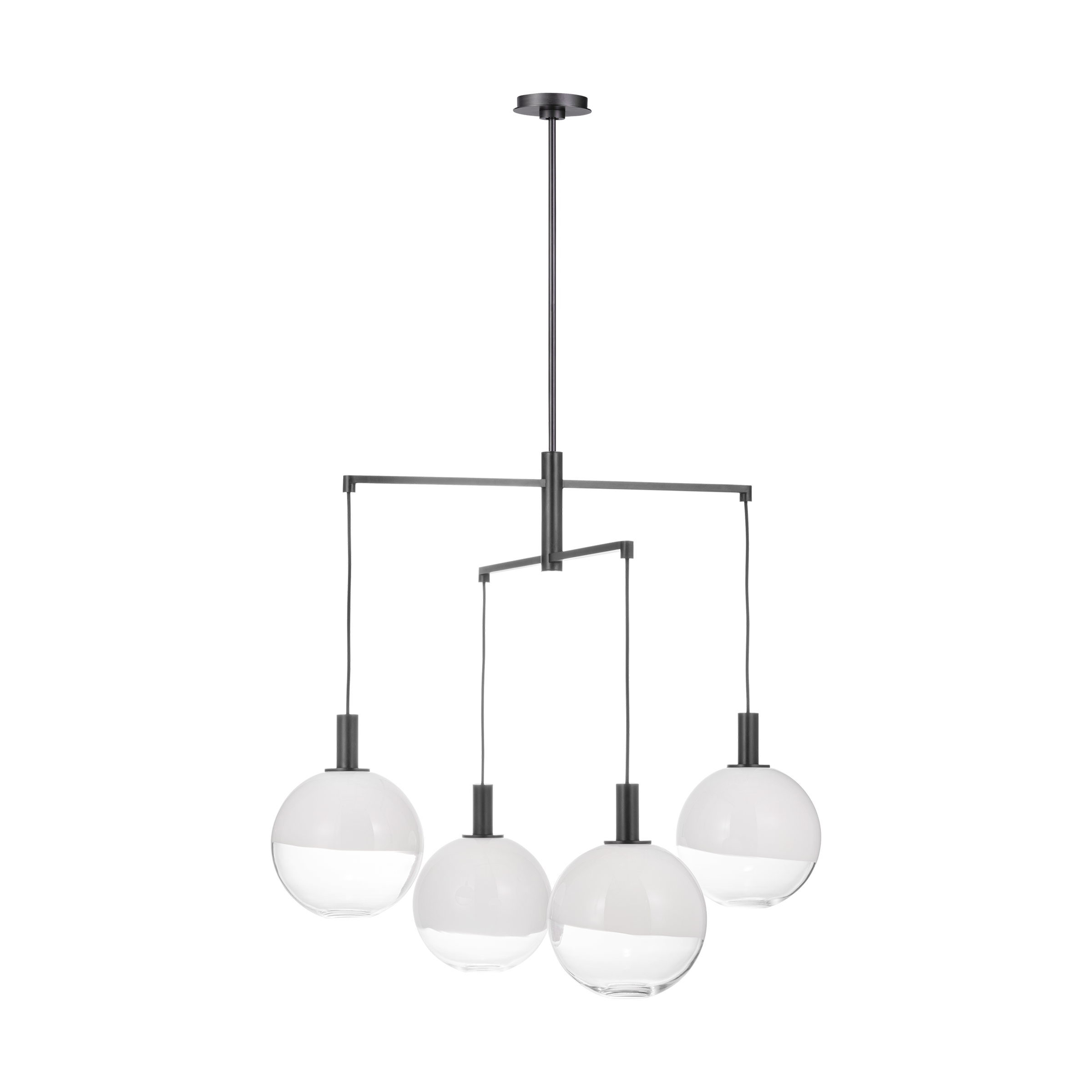 Torian Large Chandelier Aged Iron