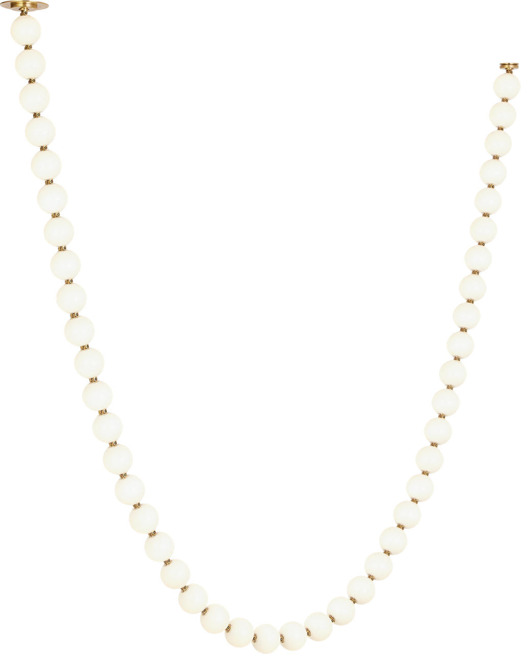 Perle 132 Chandelier | Natural Brass 2700K Surface 120V-277V Universal