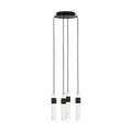 Lassell 4-Light Chandelier | Nightshade Black 2700K 120V