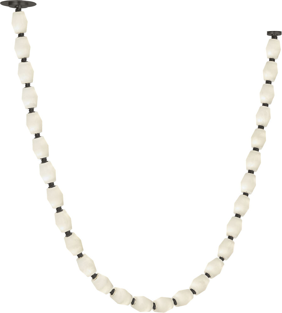 Collier Alabaster 84 Chandelier | Bronze 2700K Remote 277V