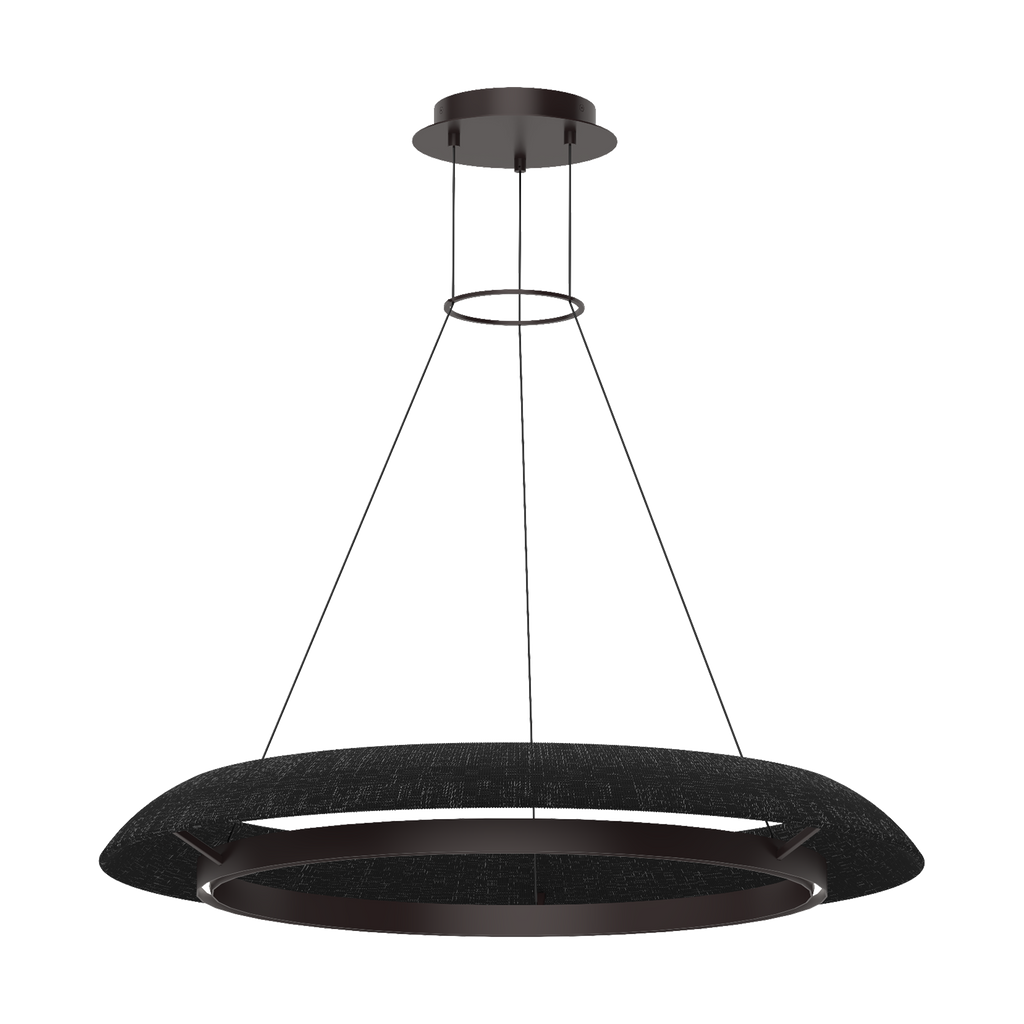 Noa Large Chandelier Washed Black Bronze 2700K 90 CRI