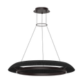 Noa Large Chandelier Washed Black Bronze 2700K 90 CRI