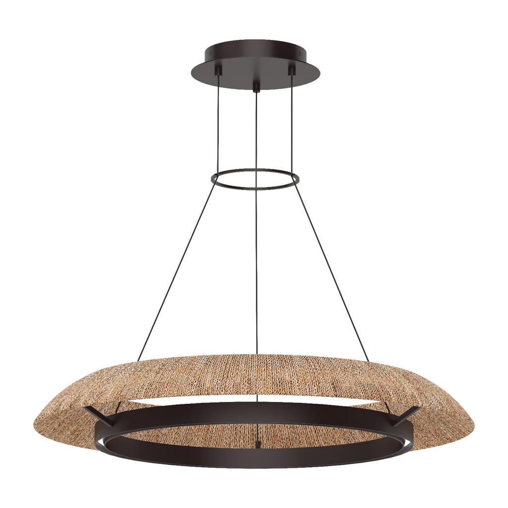 Noa Medium Chandelier Natural Bronze 2700K 90 CRI