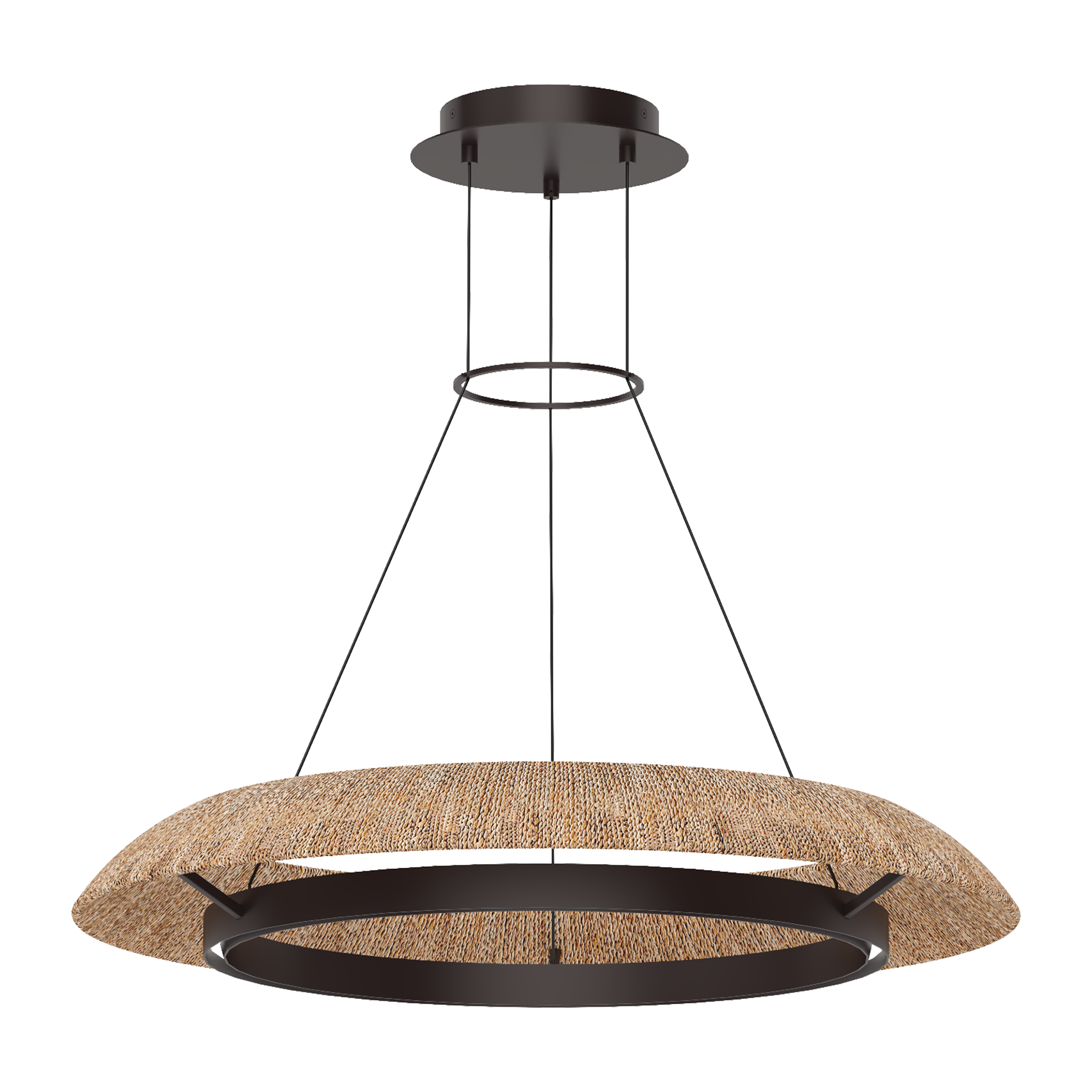 Noa Medium Chandelier Natural Bronze 2700K 90 CRI