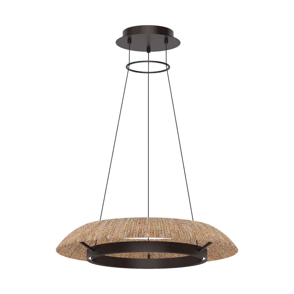 Noa Small Chandelier Natural Bronze 2700K 90 CRI