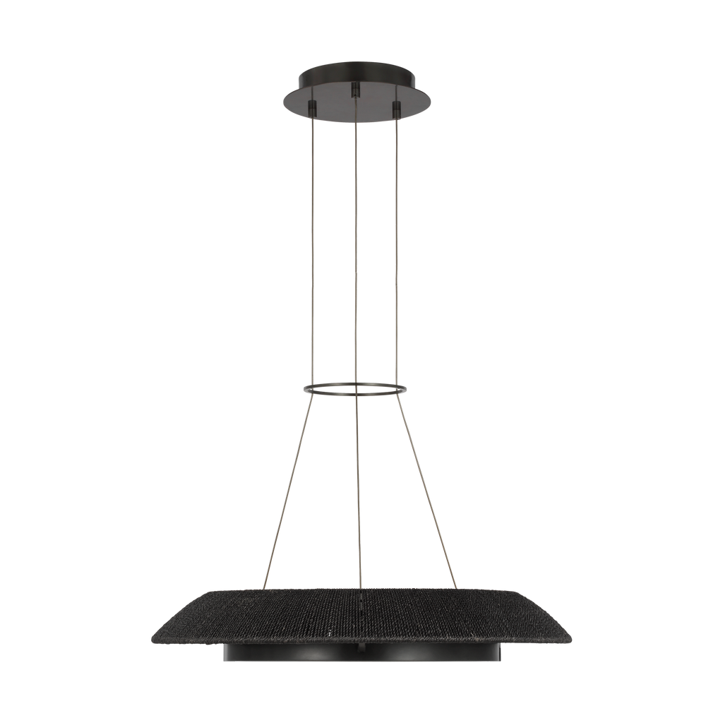Noa Small Chandelier Washed Black Bronze 2700K 90 CRI