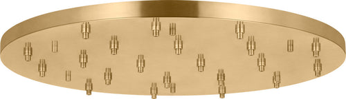 46.5" Round Multiport Canopy hand rubbed antique brass