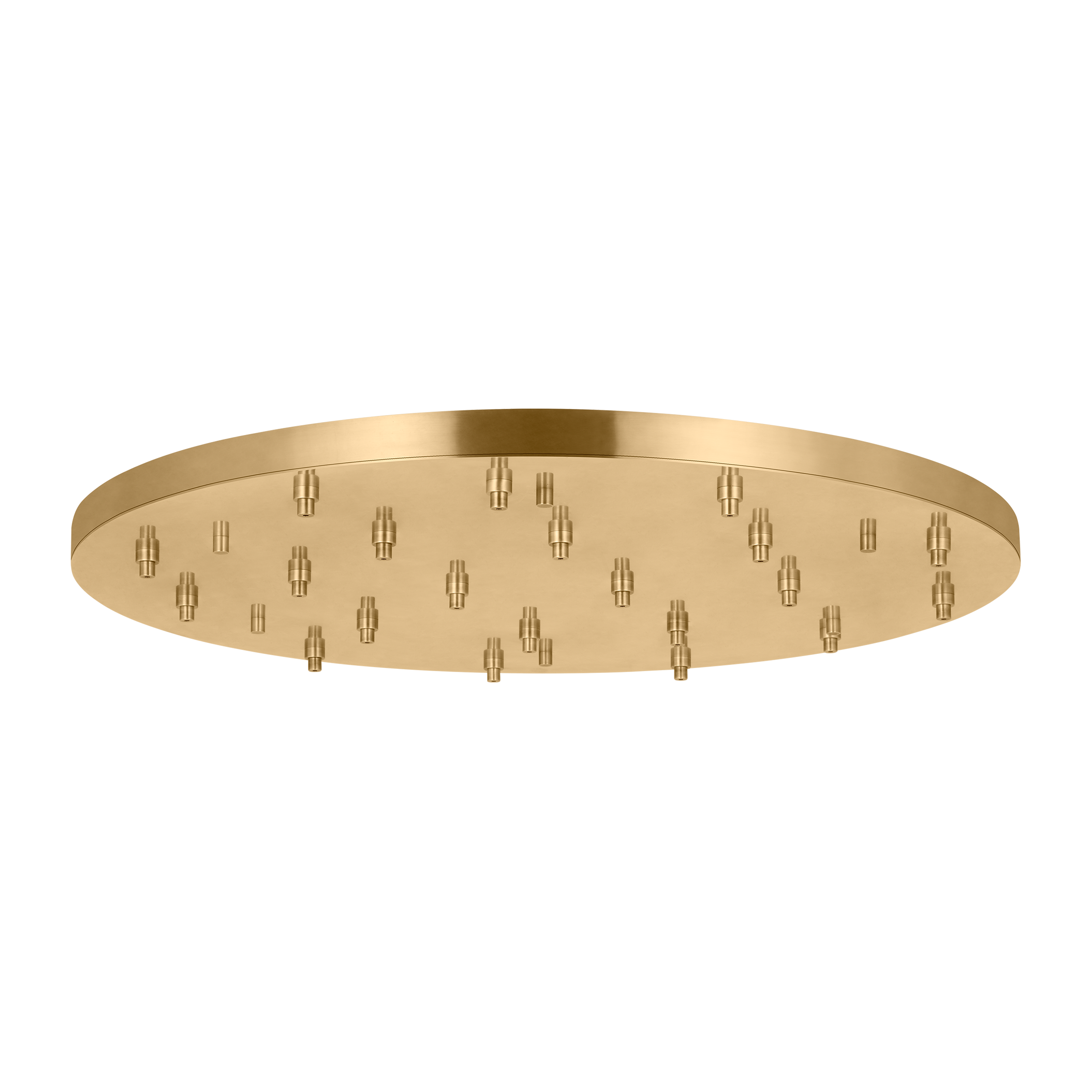 46.5" Round Multiport Canopy hand rubbed antique brass