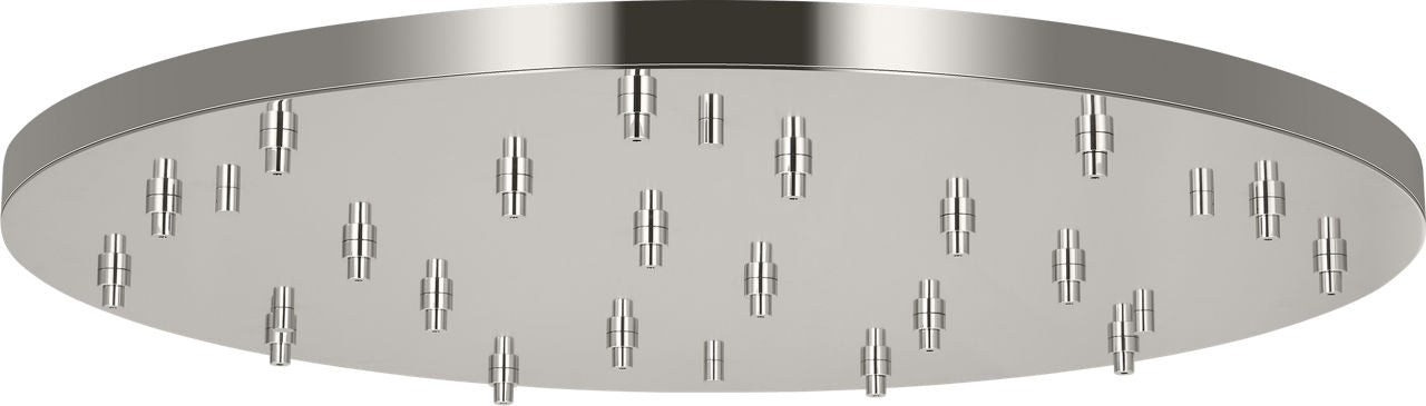 46.5" Round Multiport Canopy Polished Nickel