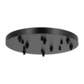 24" Round Multiport Canopy Nightshade Black