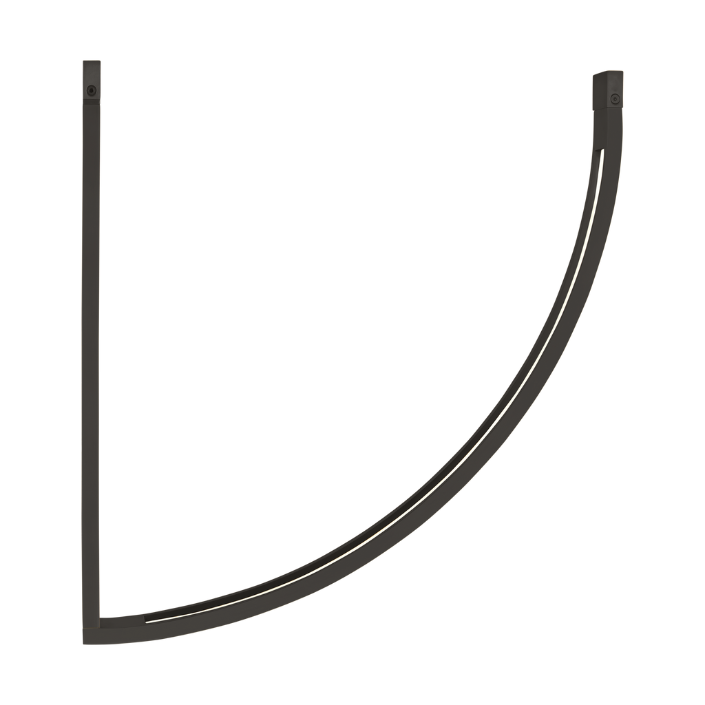 Baku 13 Chandelier Nightshade Black 2700K 90 CRI