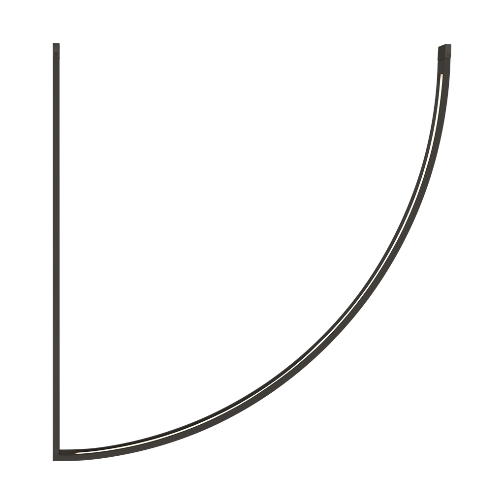 Baku 25 Chandelier Nightshade Black 2700K 90 CRI