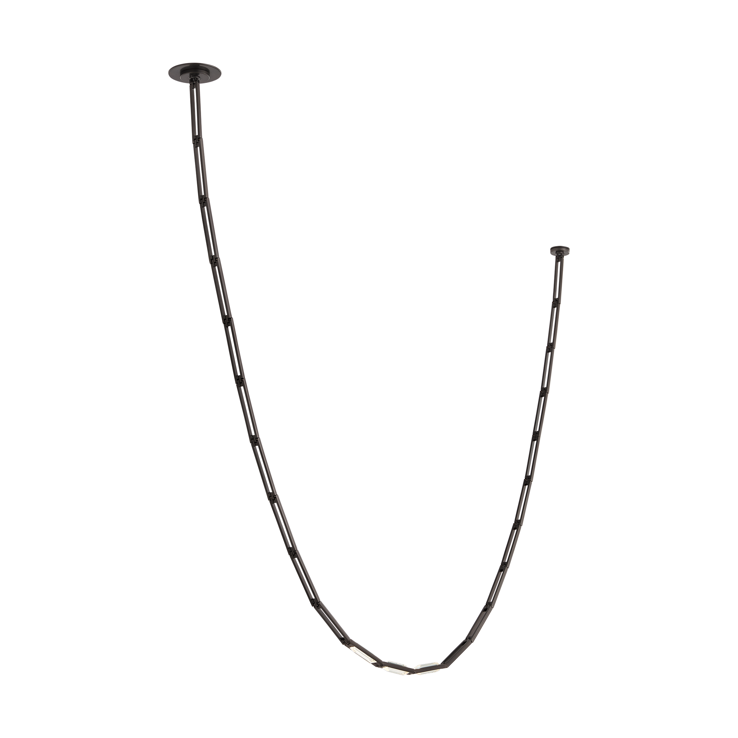 Catena 118 Link Chandelier | Bronze