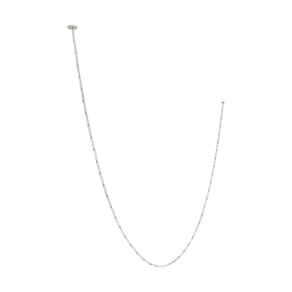Catena 241 Link Chandelier polished nickel 3000K 90 CRI surface