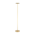 Tepa Medium Rechargeable Floor Lamp hand rubbed antique brass 2700K 90 CRI