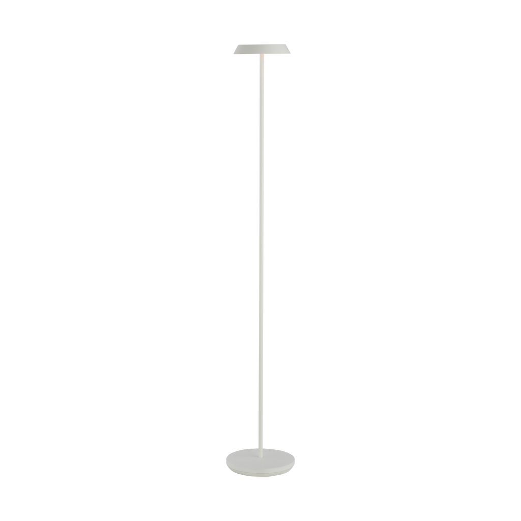Tepa Medium Rechargeable Floor Lamp matte White 2700K 90 CRI