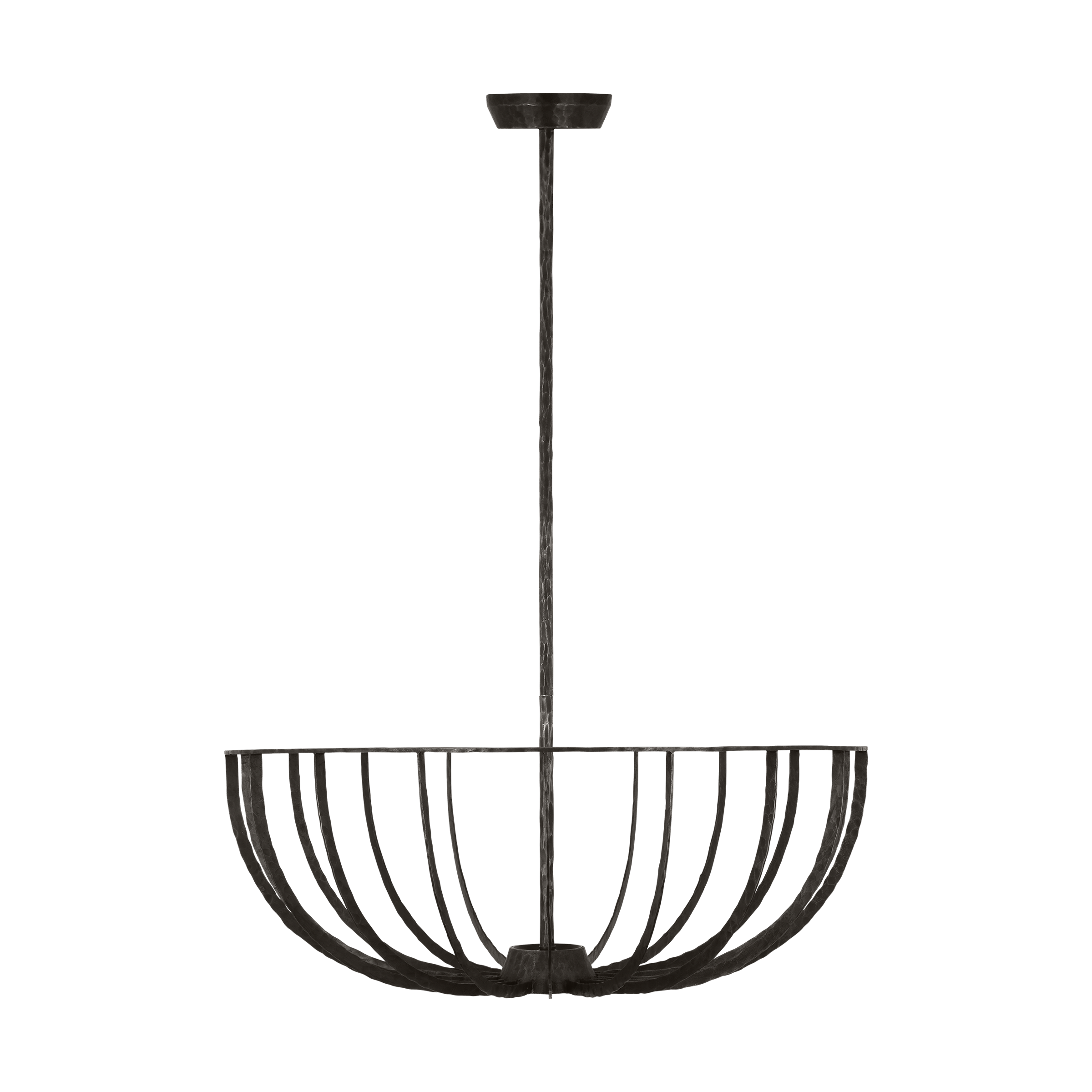 Sanchi X-Large Semi Flush aged iron 2700K 90 CRI