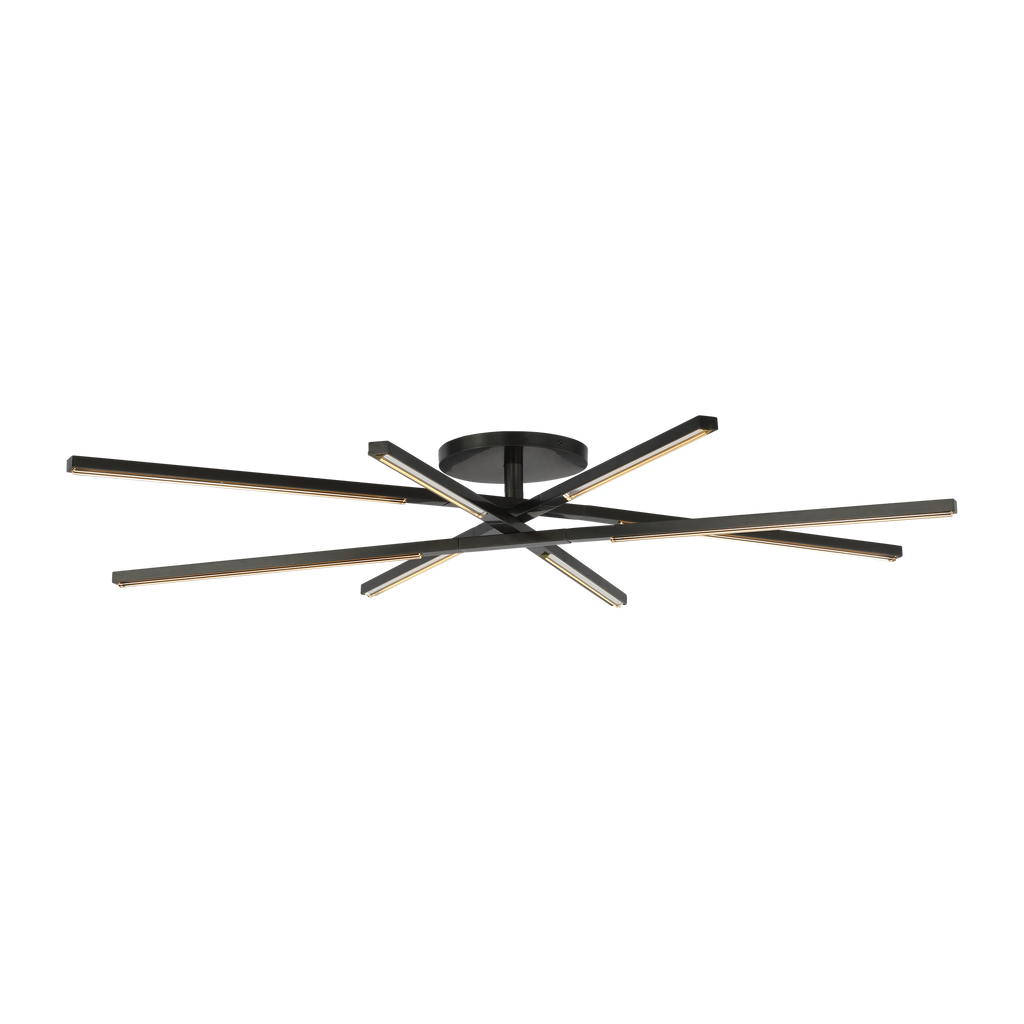 Cityscape Grande Flush Clear Crystal Bronze 2700K 90 CRI