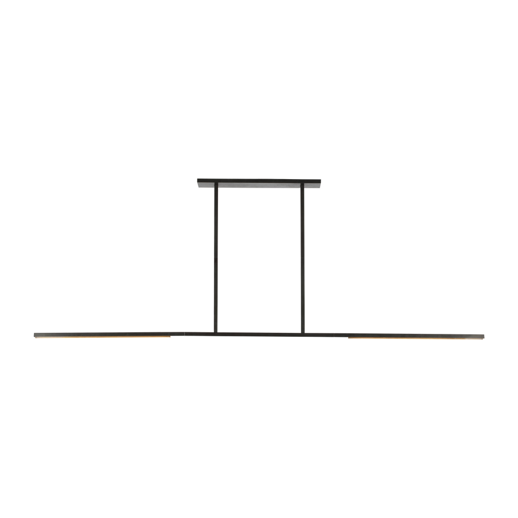 Cityscape X-Large Linear Chandelier Clear Crystal Bronze 2700K 90 CRI