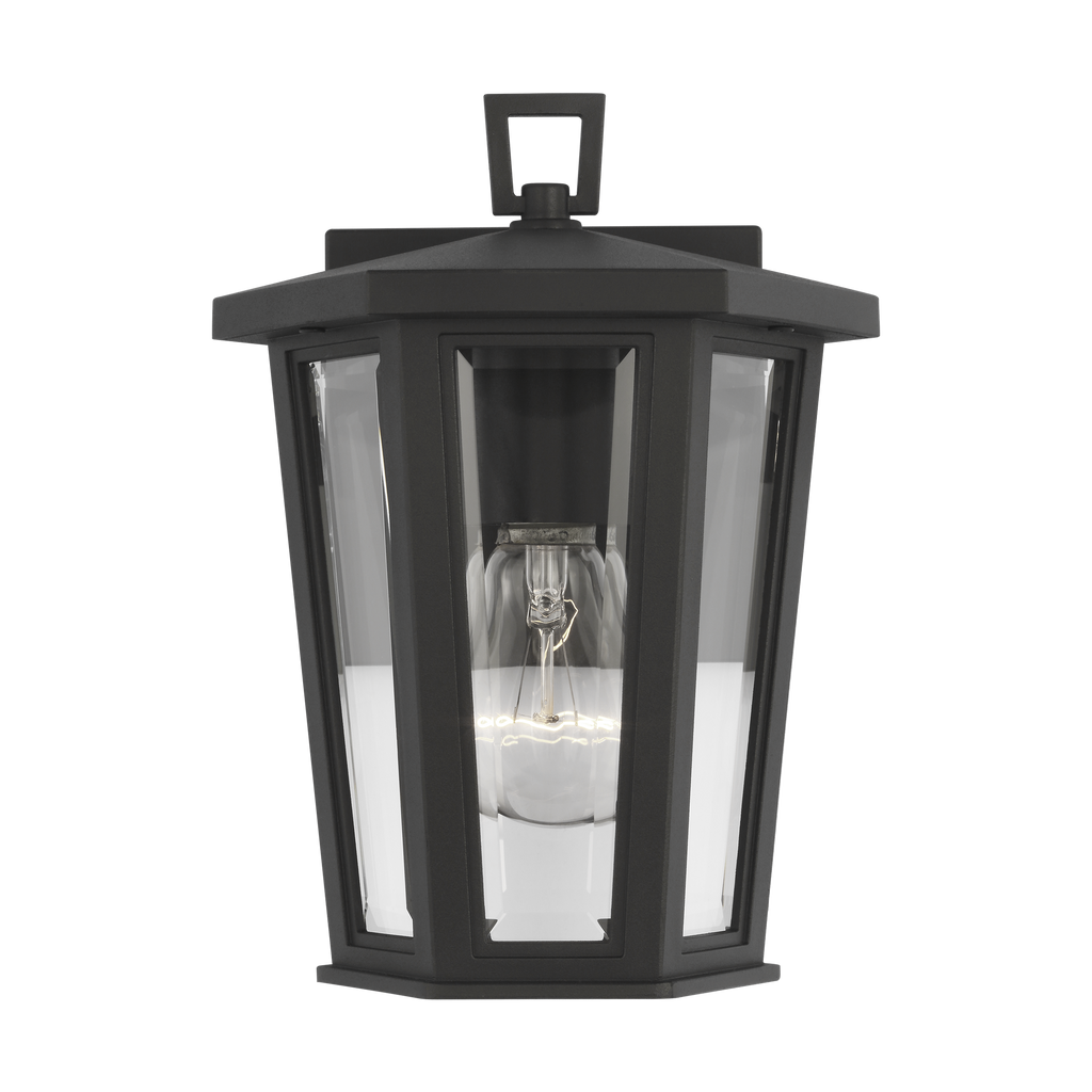 Witley Mini Wall Lantern Textured Black