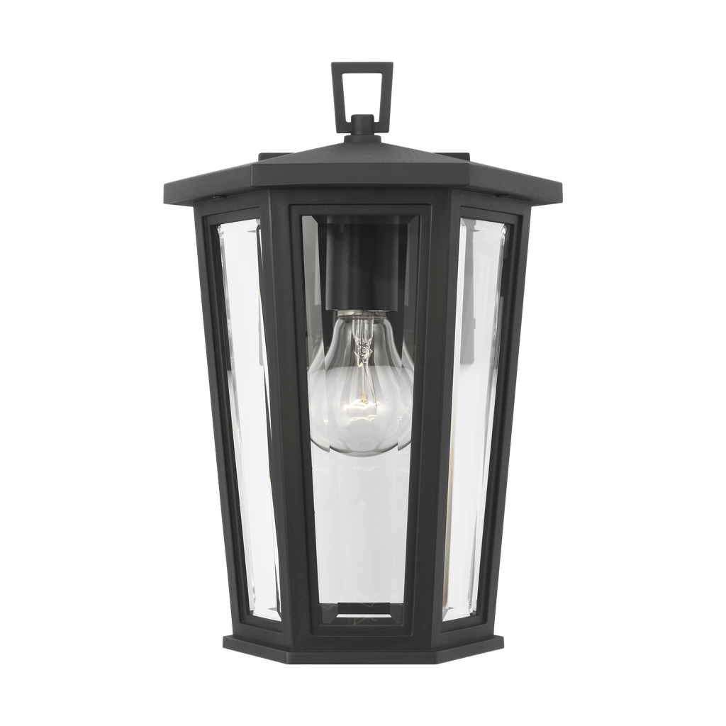 Witley Small Wall Lantern Textured Black