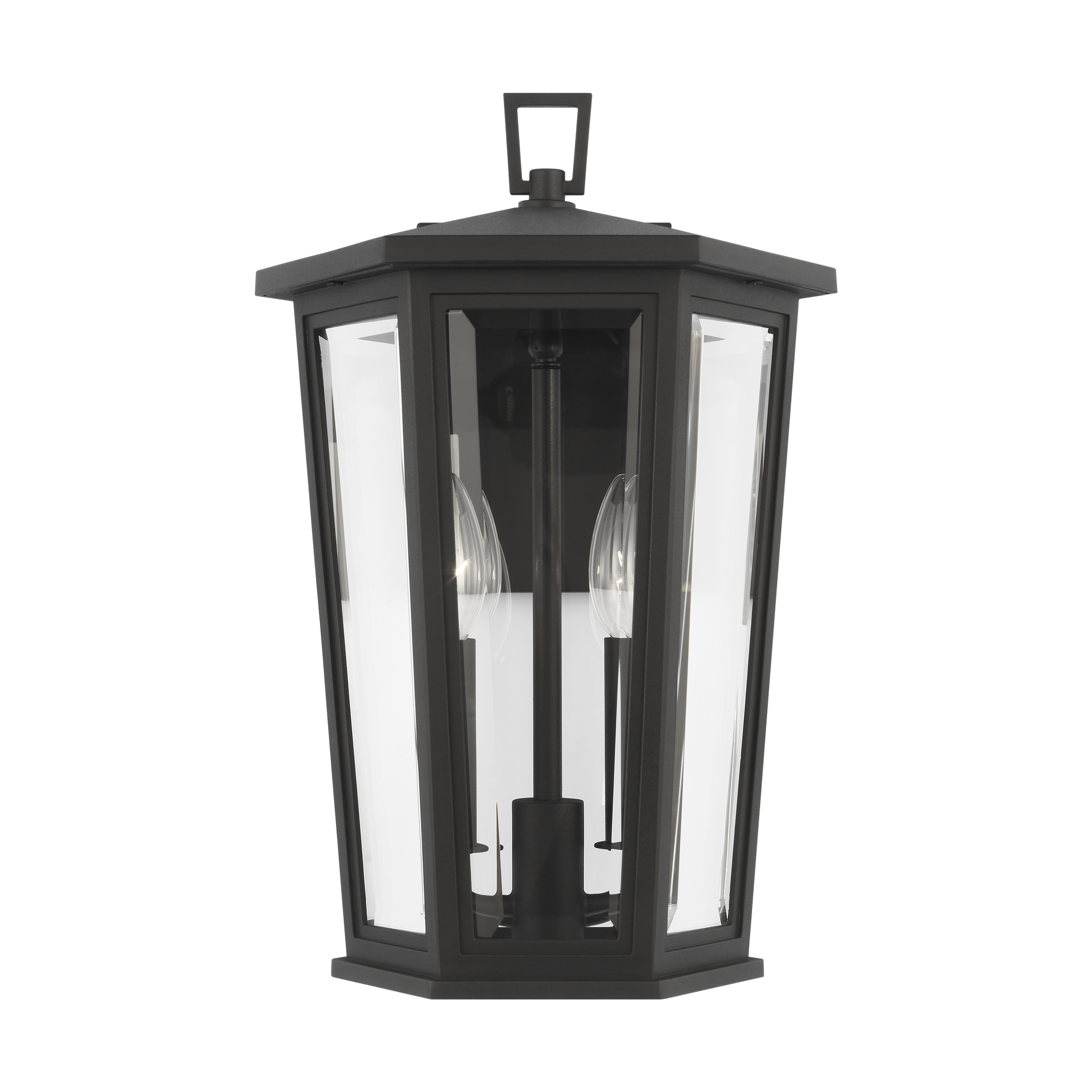 Witley Medium Wall Lantern Textured Black