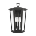 Witley Large Wall Lantern Textured Black